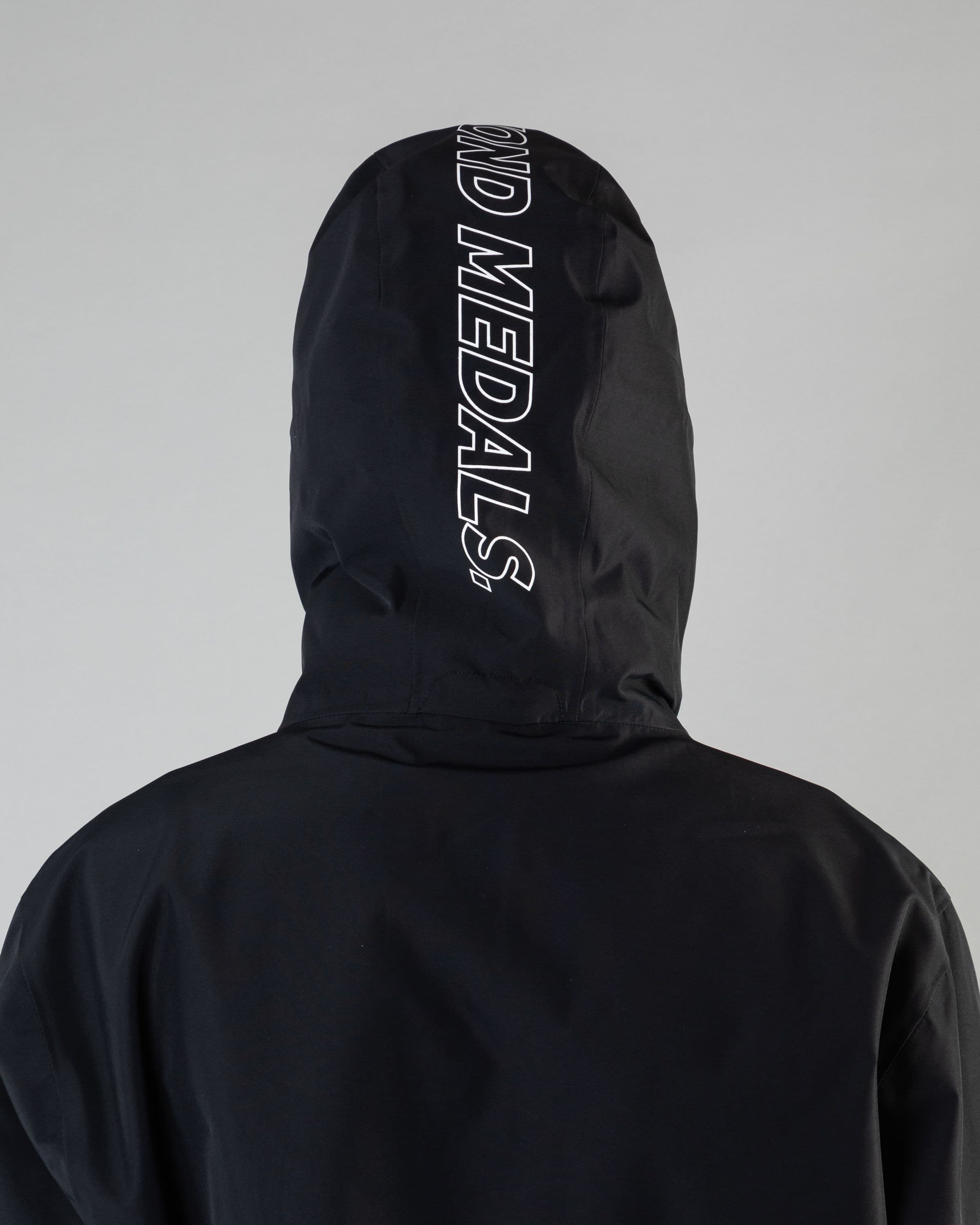 Outerwear clothing, the jacket in black worn by KEVIN BÄCKSTRÖM, Beyond Medals, 2024, detail2