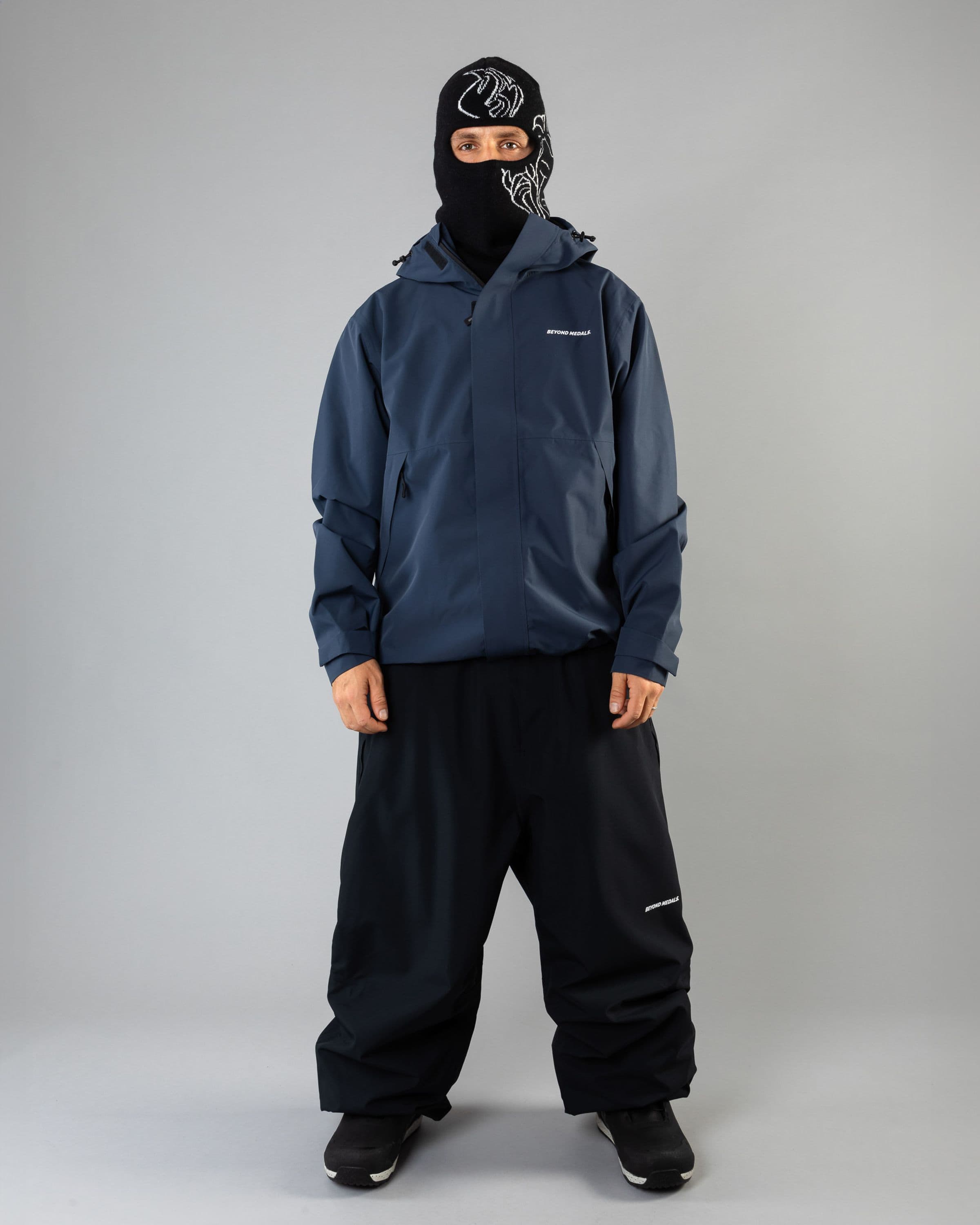 Outerwear clothing, the jacket in blue worn by TOR LUNDSTRÖM, Beyond Medals, 2024, full front outer1