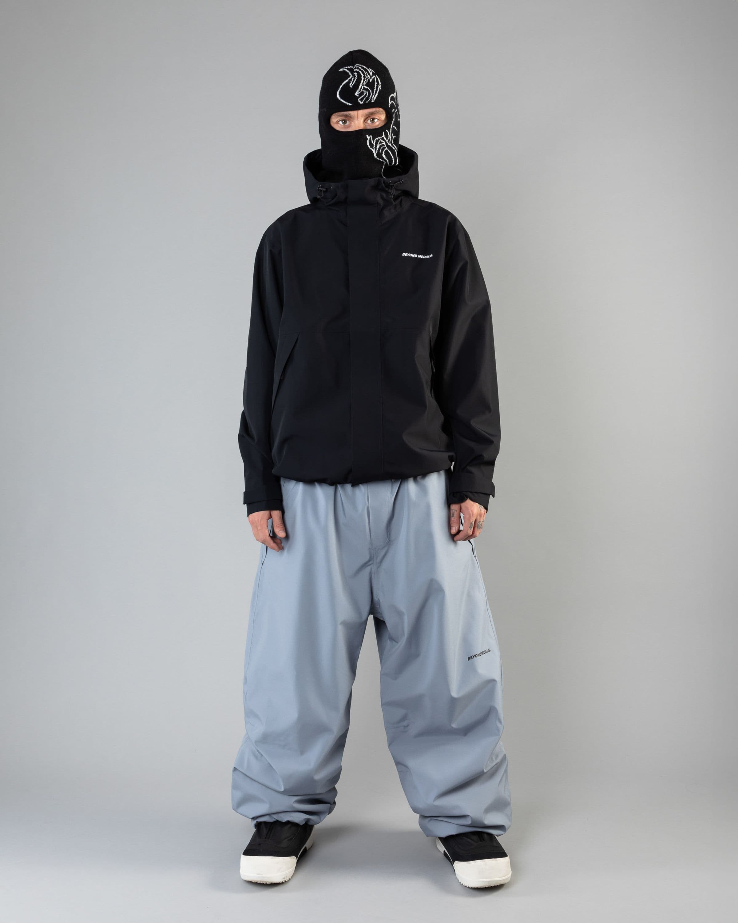 Outerwear clothing, the jacket in black worn by KEVIN BÄCKSTRÖM, Beyond Medals, 2024, full front