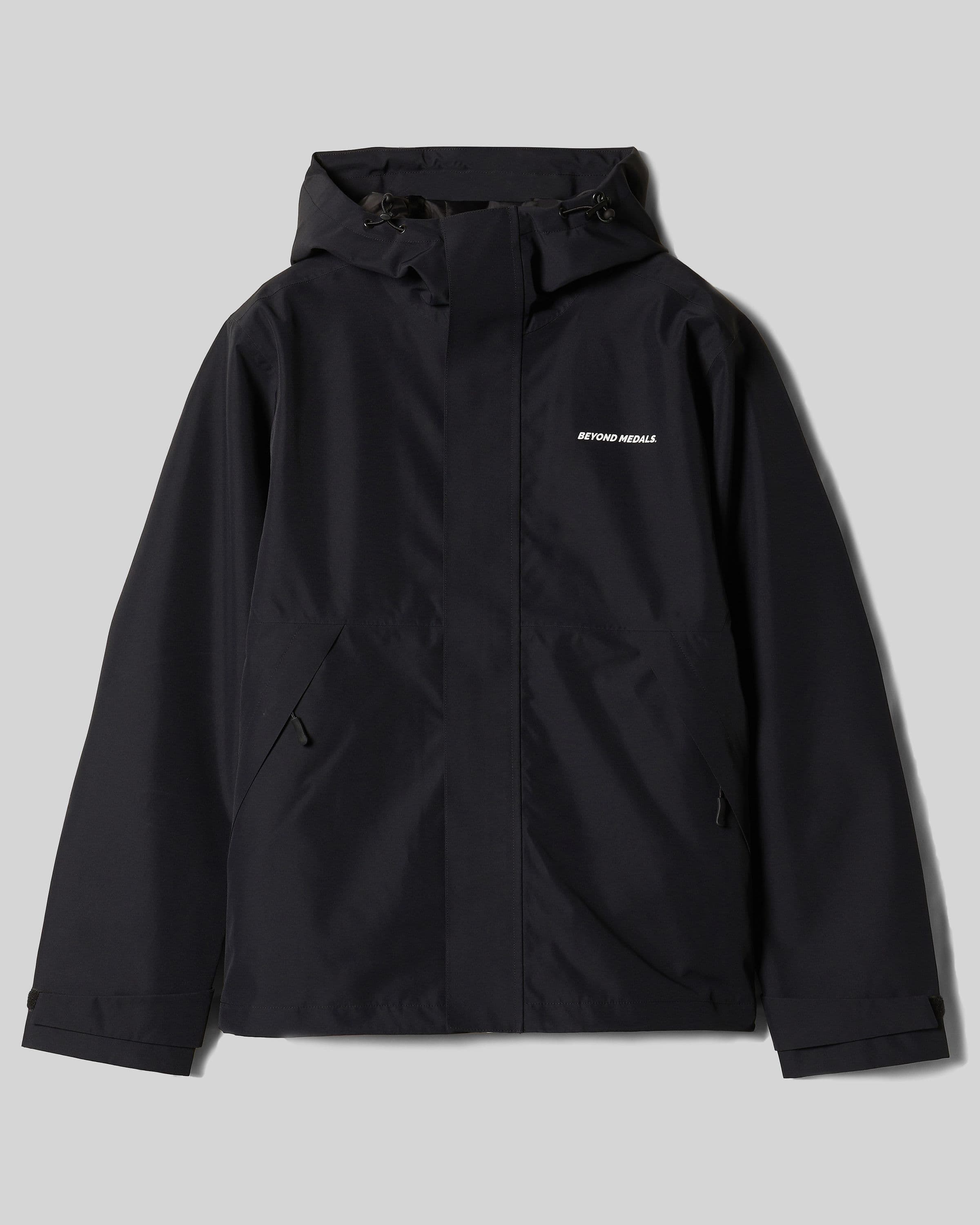 Beyond Medals the jacket in black product image 2024 the jacket front