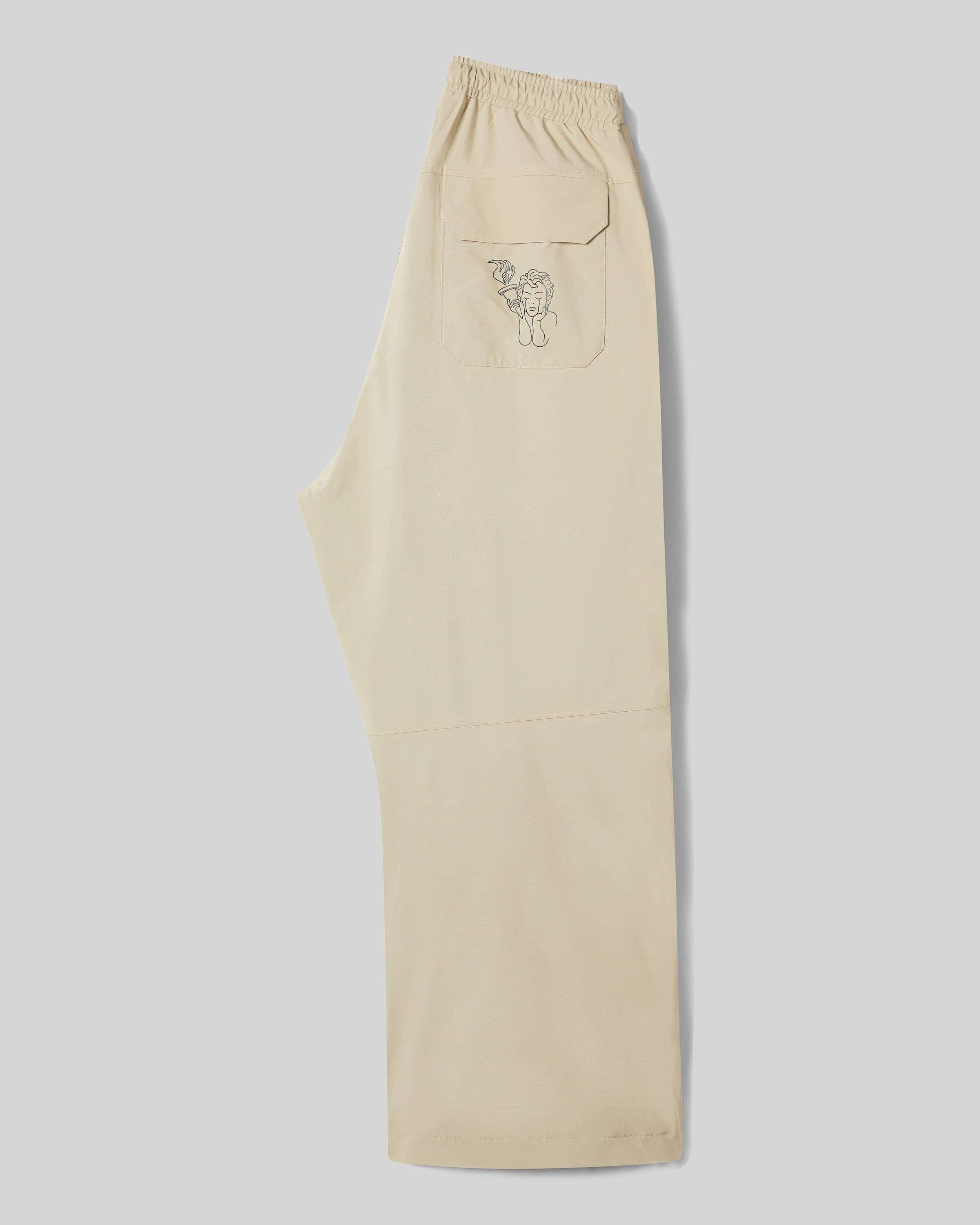 Beyond Medals park pants in beige product image 2024 park pants back