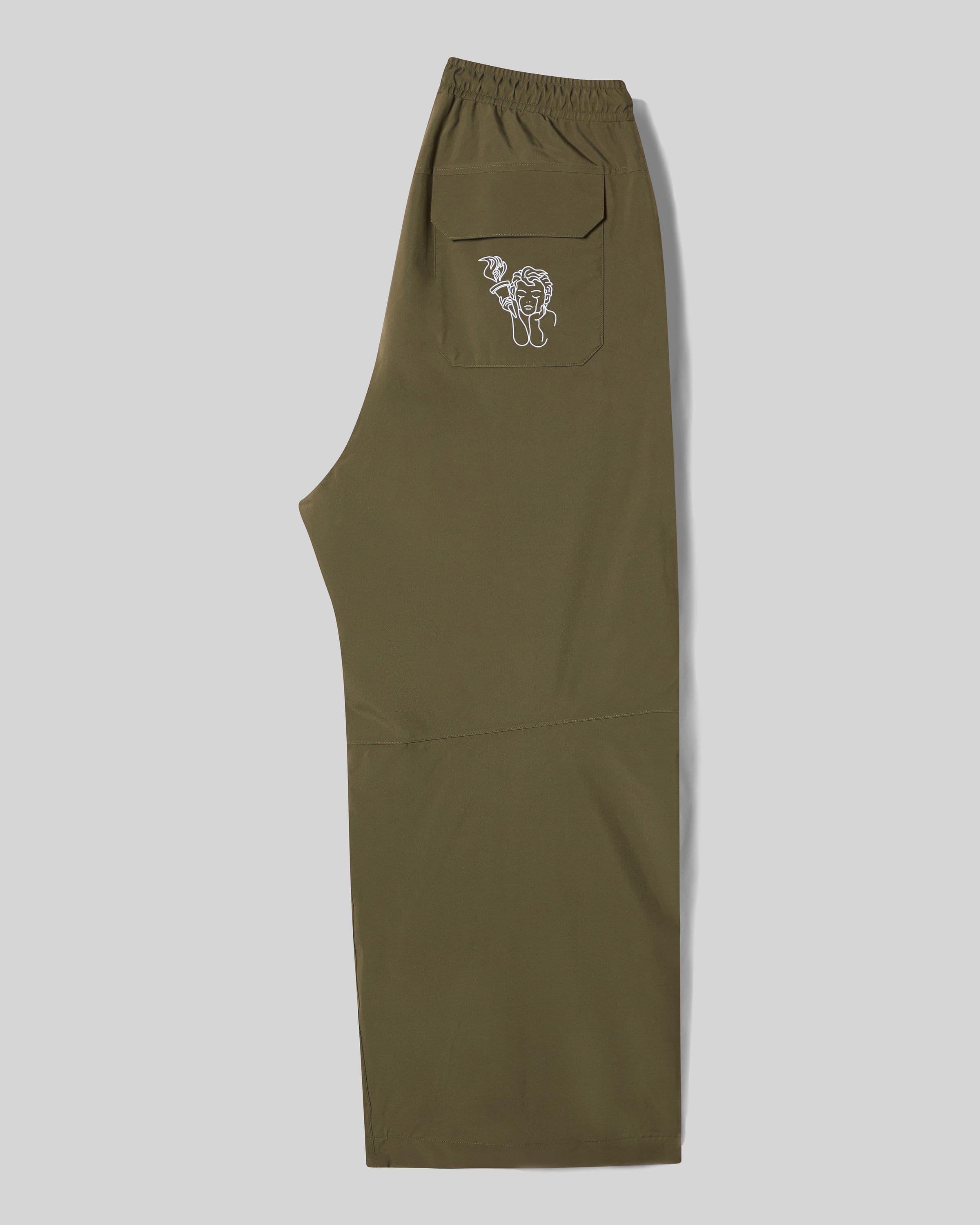 Beyond Medals park pants in green product image 2024 park pants back