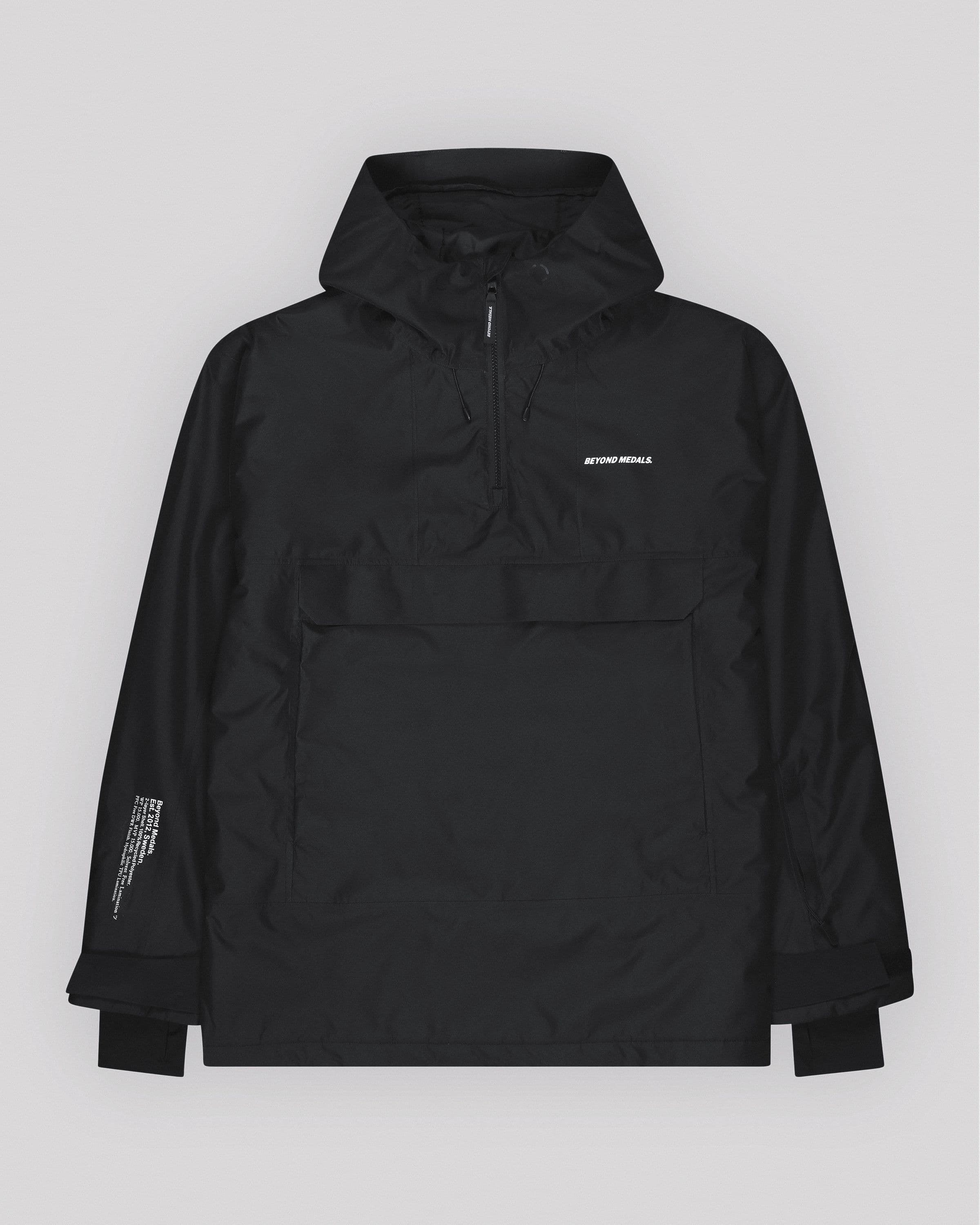 Beyond Medals Anorak 2L in black product image 2024 Anorak 2L front