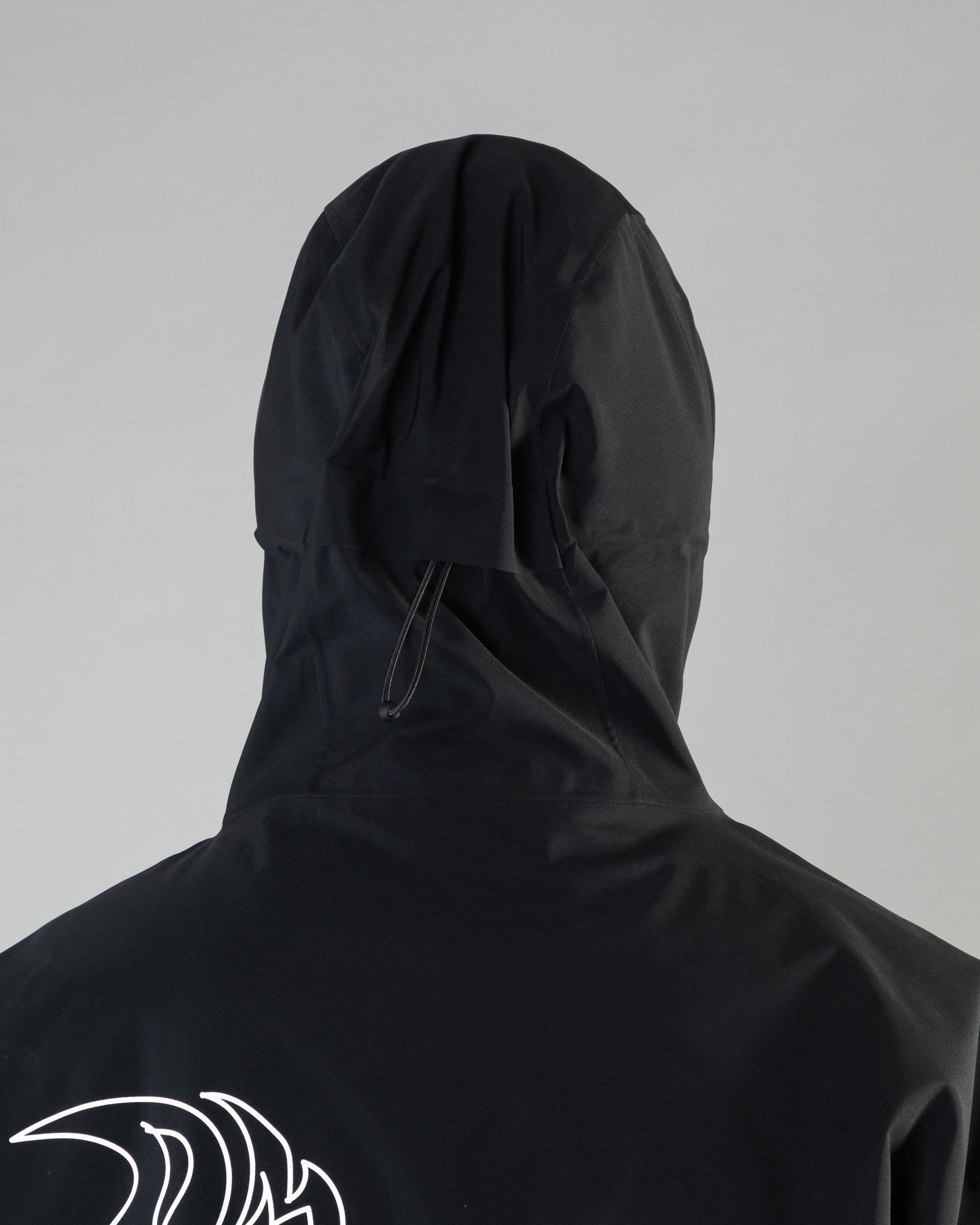 Outerwear clothing, Anorak 2L in black worn by LUDVIG BILLTOFT, Beyond Medals, 2024, detail1