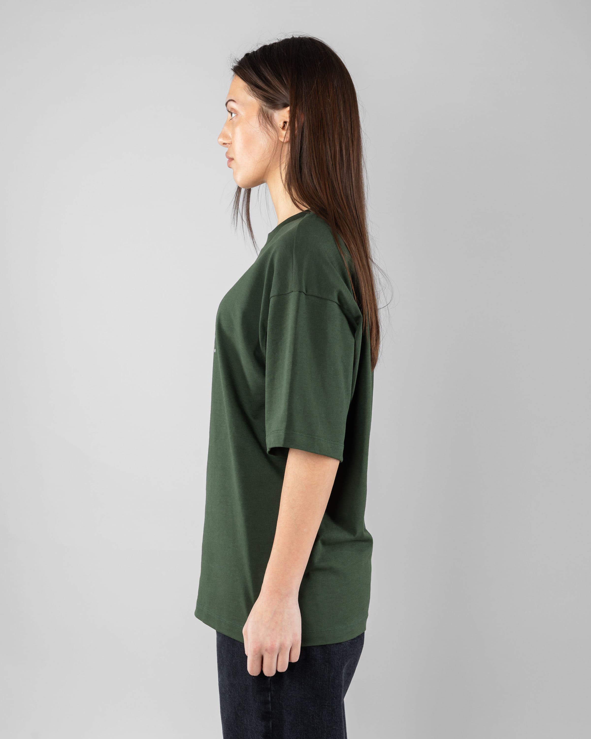 Hokkaido Tee Beyond Medals Snowboard & Streetwear Model image side with Saga as model