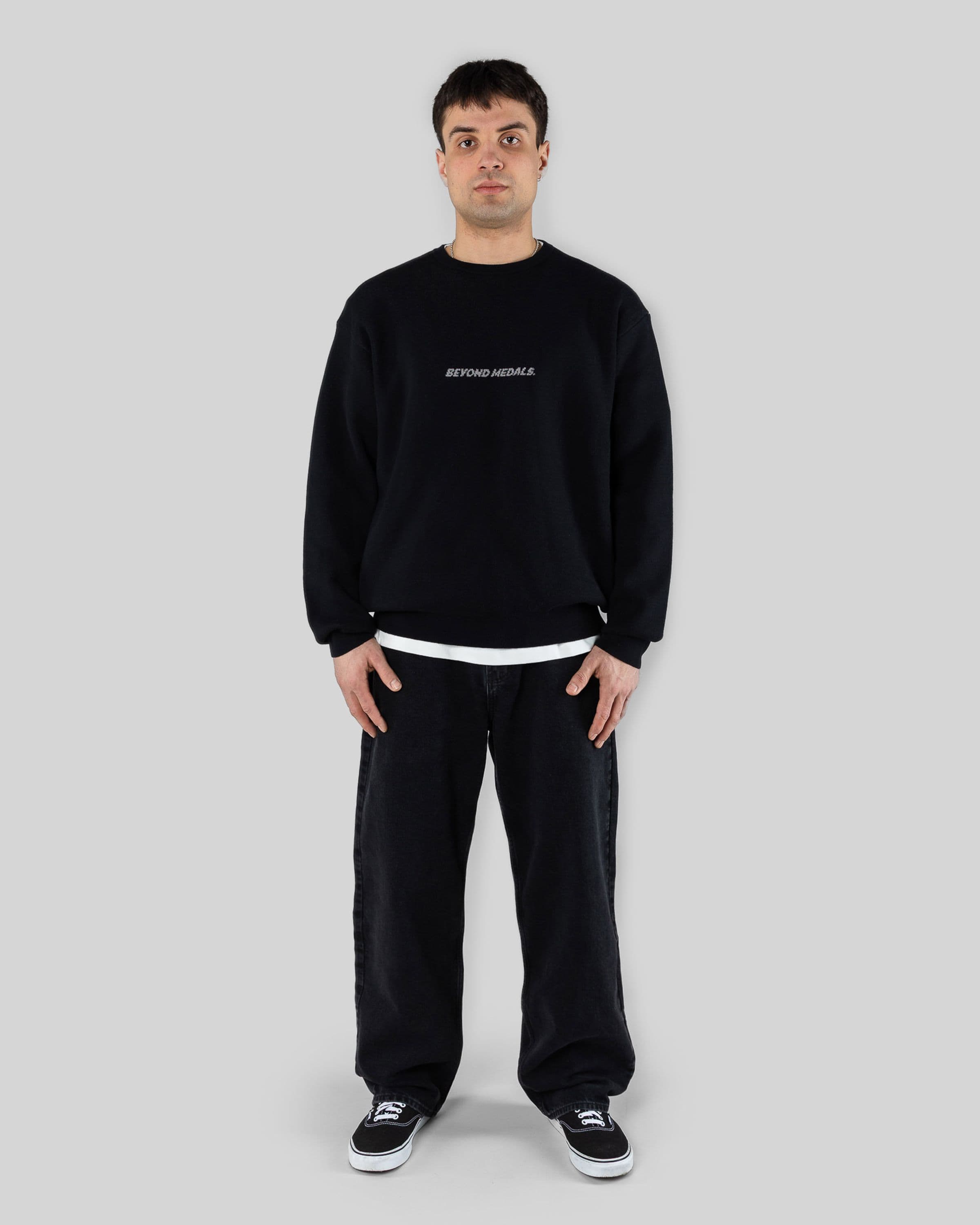 Jacquard Knit Sweater