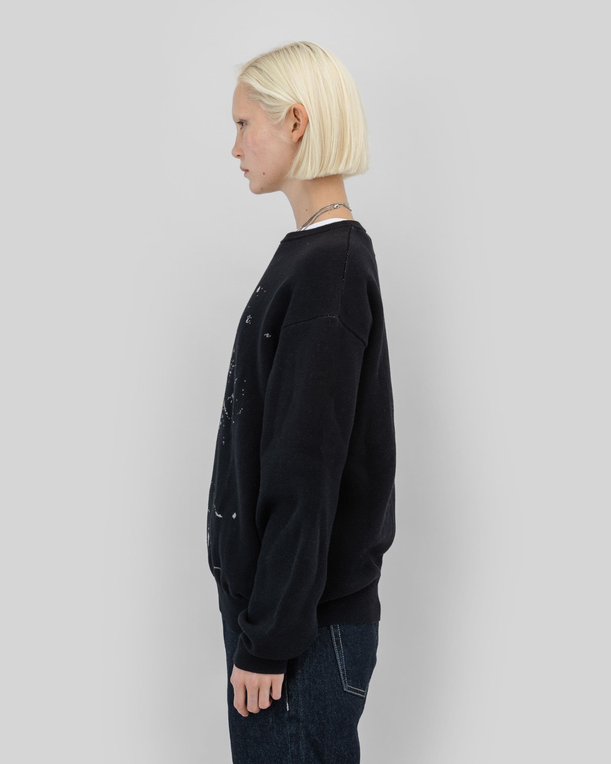 Jacquard Knit Sweater