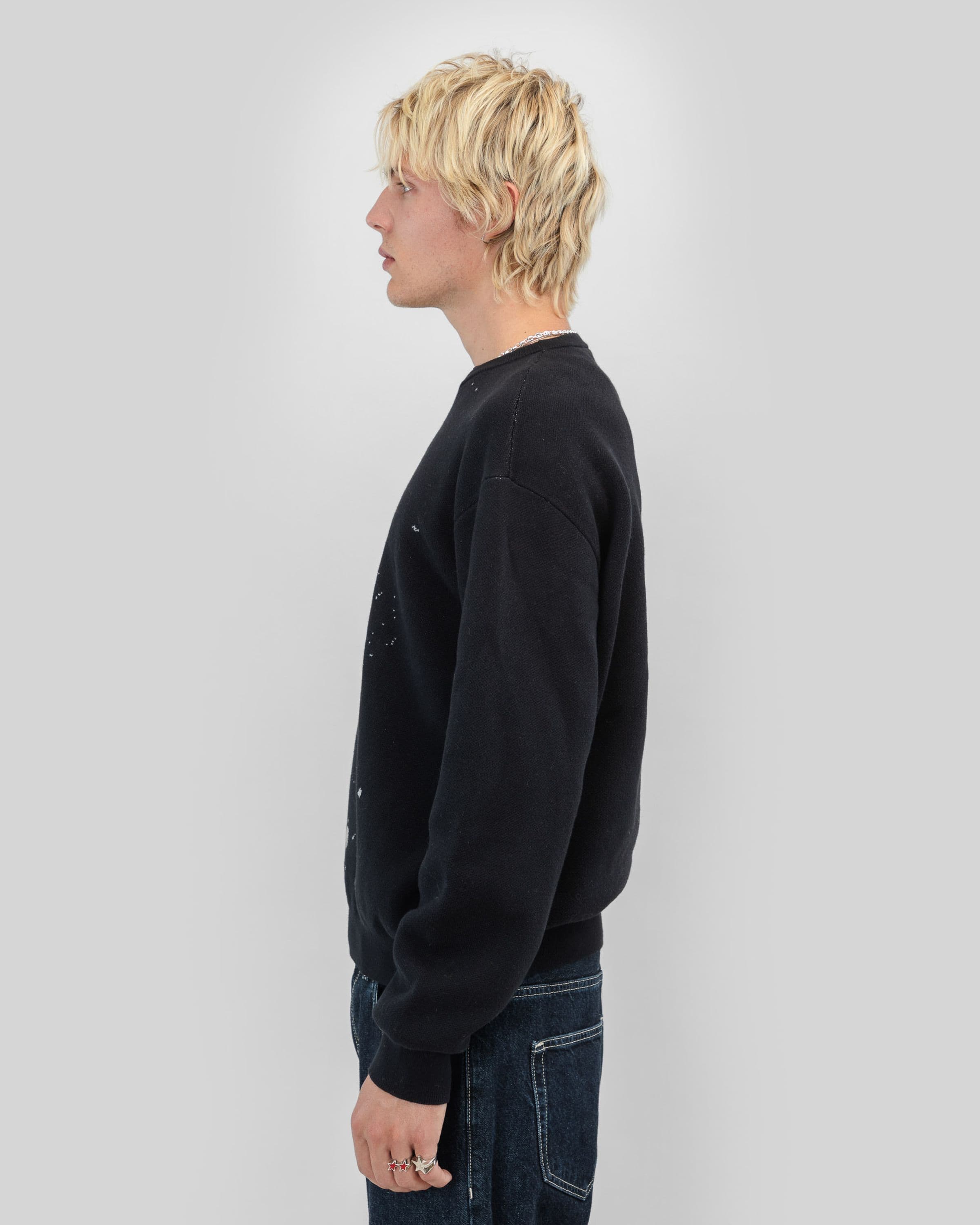 Jacquard Knit Sweater