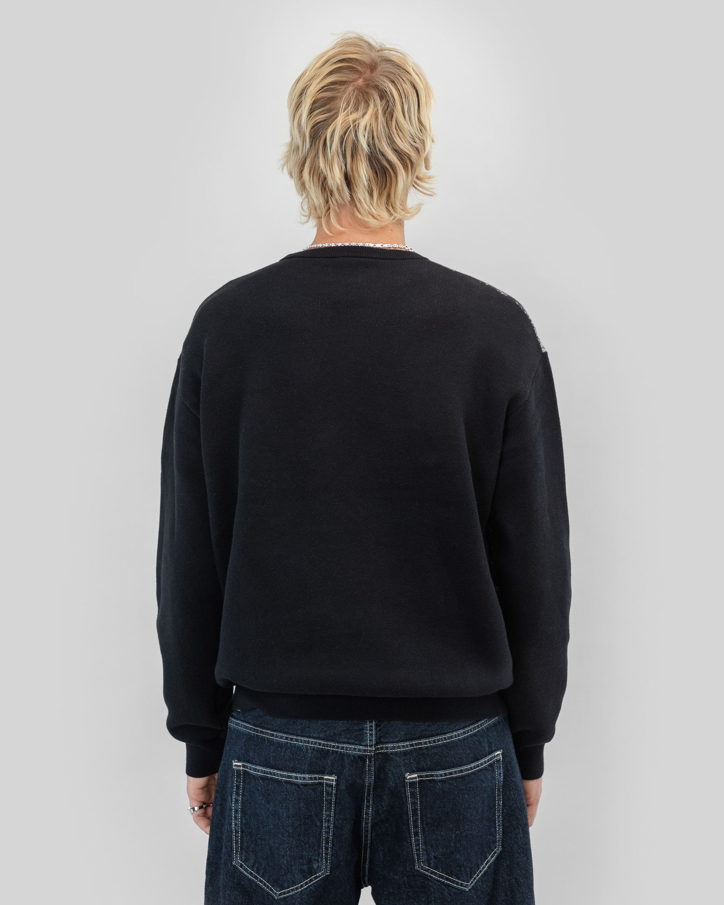 Jacquard Knit Sweater