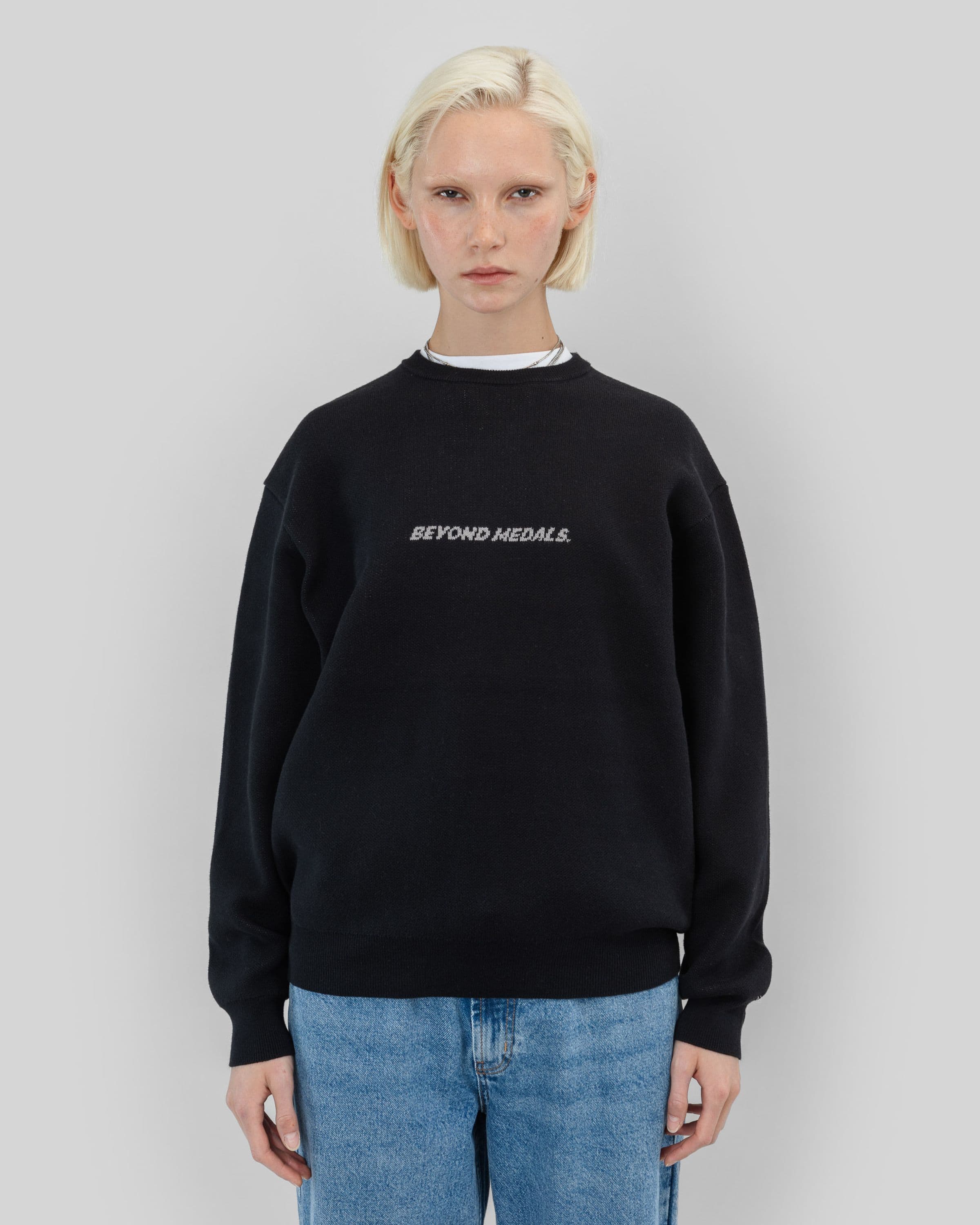 Jacquard Knit Sweater