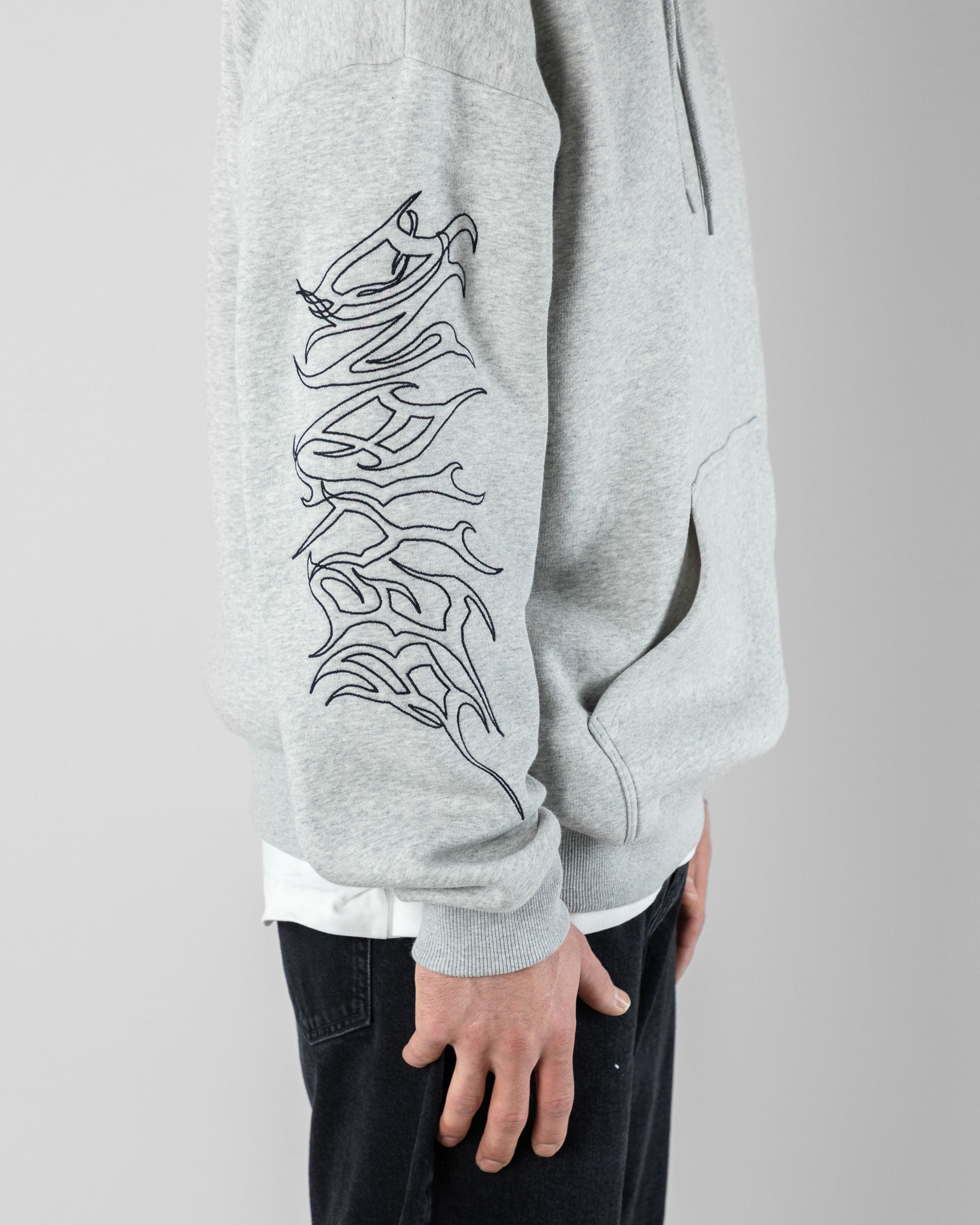 Sin Hoodie Beyond Medals Snowboard & Streetwear Embroidery detail image