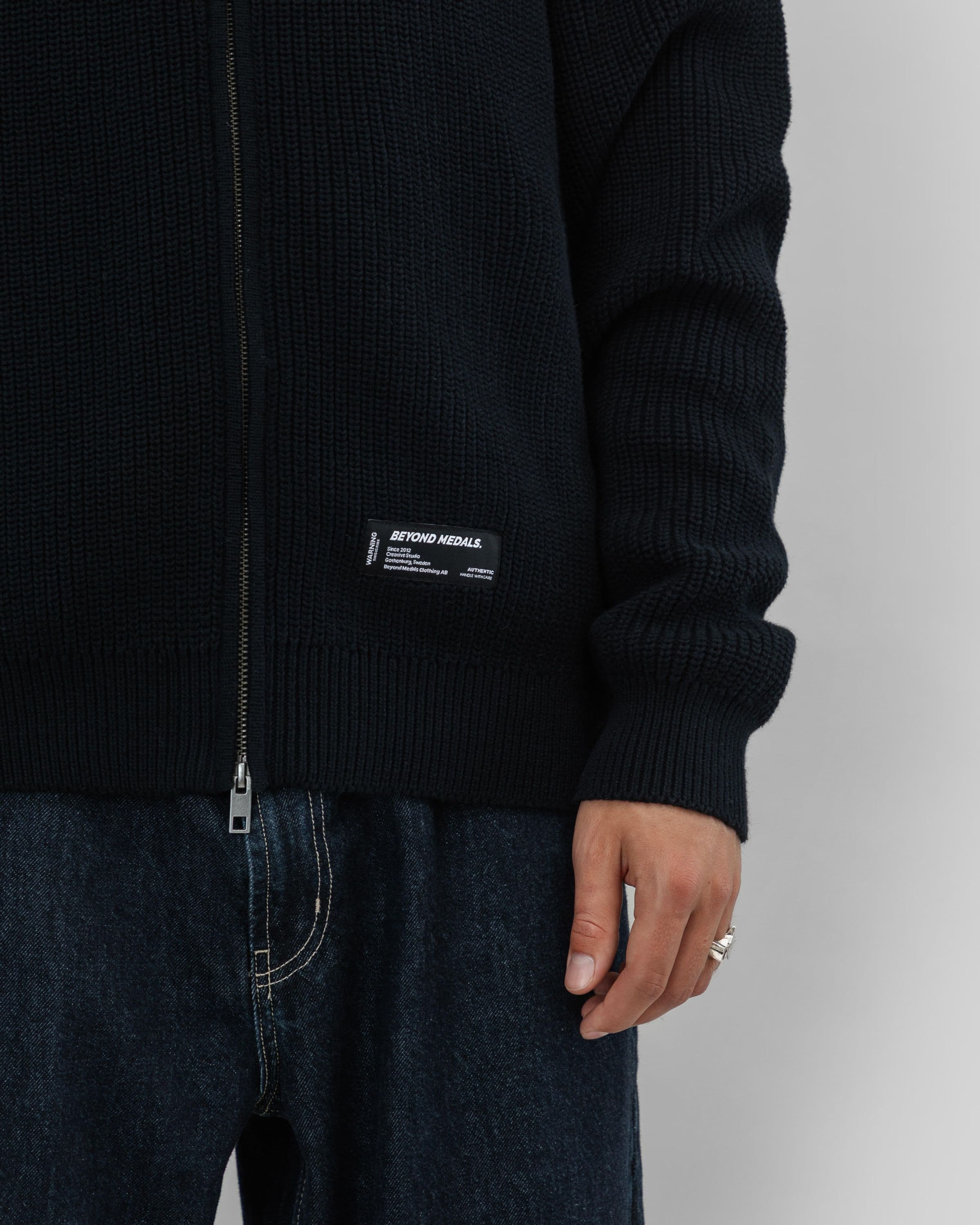 Rib Knit Fullzip