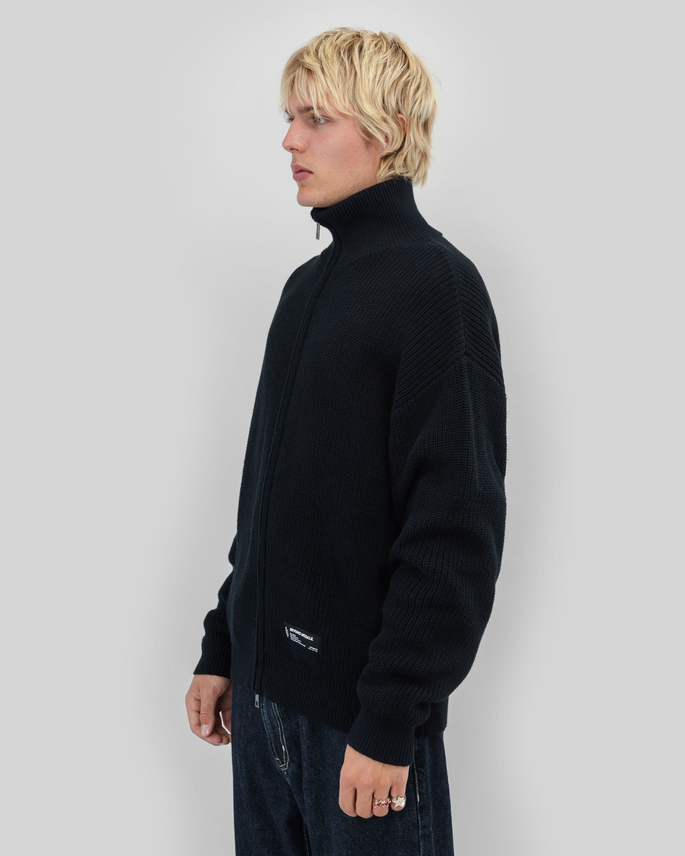 Rib Knit Fullzip