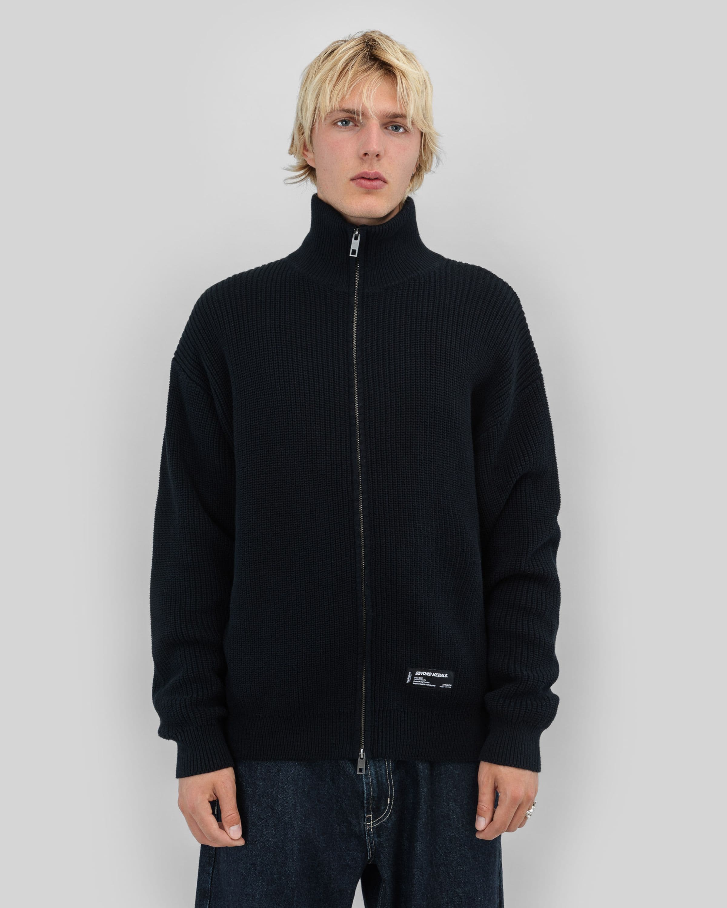 Rib Knit Fullzip