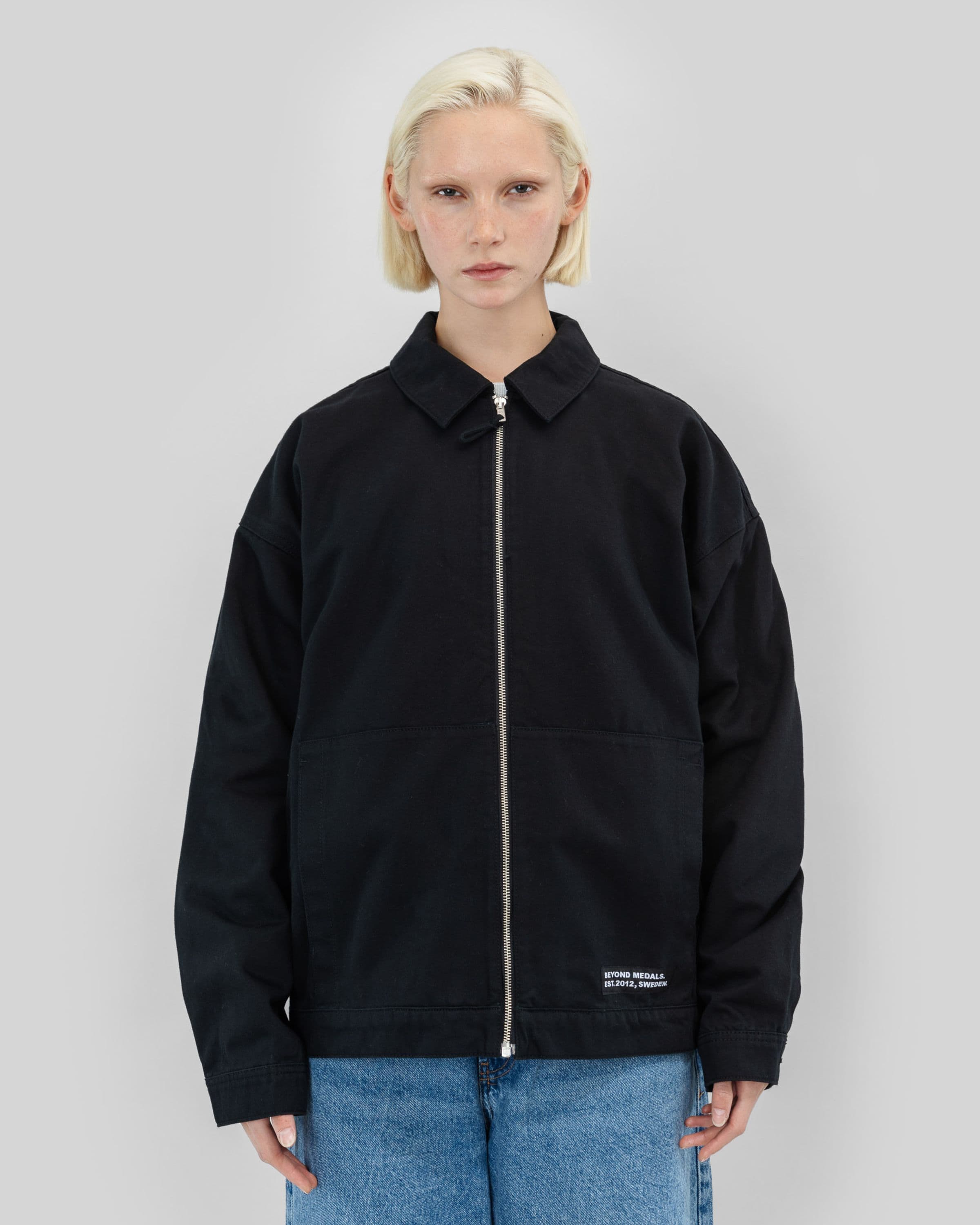 Twill Jacket Black