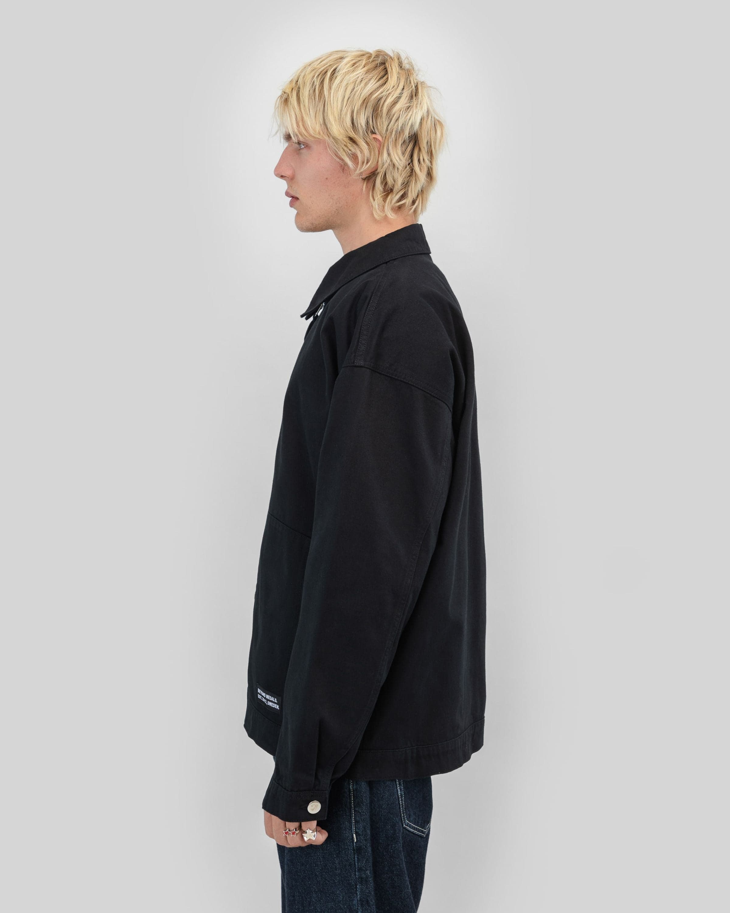 Twill Jacket Black