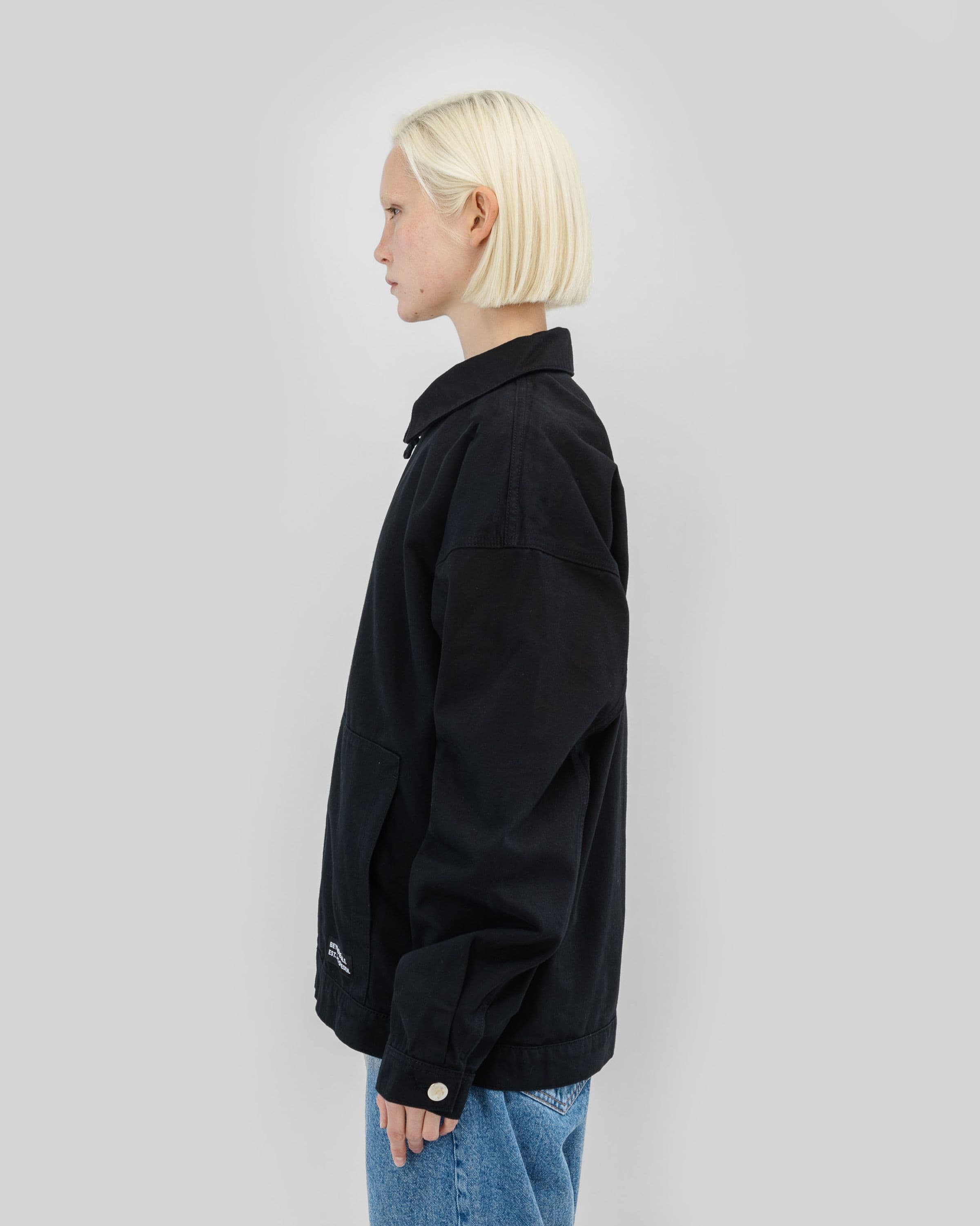 Twill Jacket Black